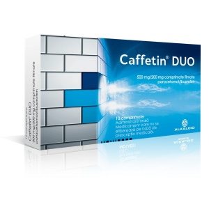 Caffetin Duo, 500 mg/200 mg, 10 comprimate, Alkaloid