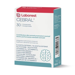 Cebral, 30 comprimate, Laborest Italia