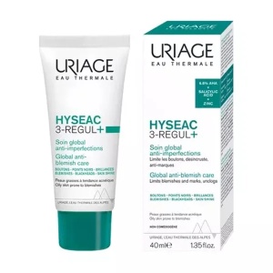 Crema anti-acnee Hyseac 3-Regul+, 40 ml, Uriage