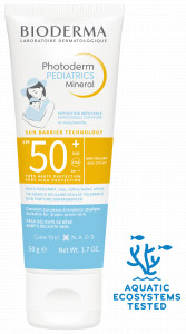Crema minerala protectie solara pentru copii Photoderm Pediatrics, SPF 50+, 50g, Bioderma