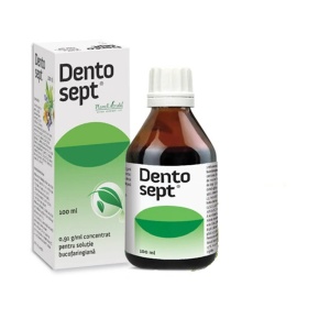 Dentosept, 0,91 g/ml concentrat pentru soluție bucofaringiană, 100 ml, Plant Extrakt