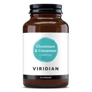 Detoxifiant cu crom si scortisoara, 14 capsule, Viridian