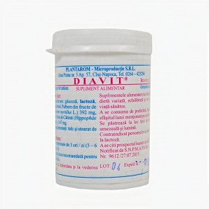 Diavit, 60 comprimate, Plantarom
