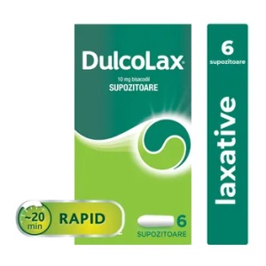 Dulcolax 10 mg x 6 supozitoare, Opella Healthcare