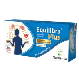 Equilibra Plus, 30 comprimate filmate, Antibiotice SA