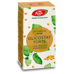 Glicostat Forte M108, 60 capsule, Fares