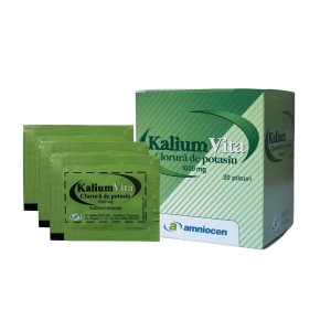 Kalium Vita, 1000 mg, 20 plicuri, Amniocen