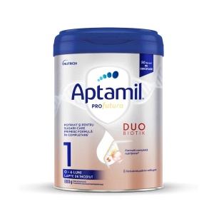 Lapte praf ProFutura 1 DuoBiotik, 0 - 6 luni, 800 g, Aptamil