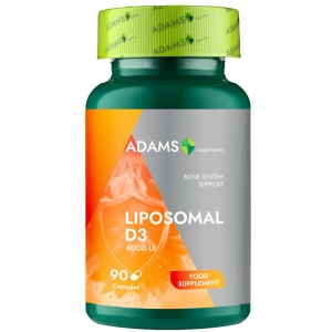 Liposomal Vitamin D3 4000 IU 90 capsules, Adams