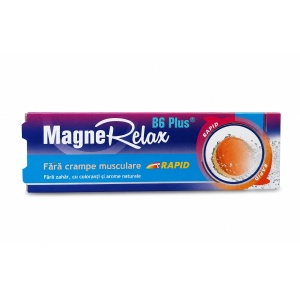Magnerelax B6 Plus, 15 comprimate efervescente, Epic Farma