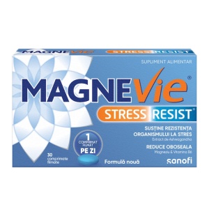 Magnevie Stress Resist, 30 comprimate filmate, Sanofi