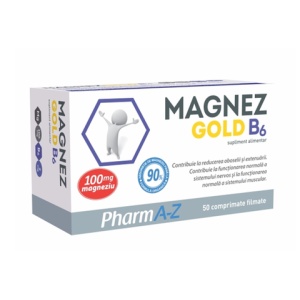 Magnez Gold B6, 50 comprimate, PharmA-Z