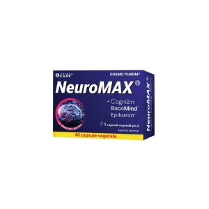 Neuromax, 40 capsule vegetale, Cosmopharm