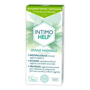 Ovule vaginale Intimohelp, 7 bucati, Zdrovit