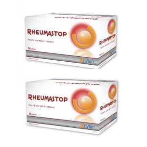 Pachet Rheumastop, 30 plicuri + 30 plicuri-85%, Hyllan