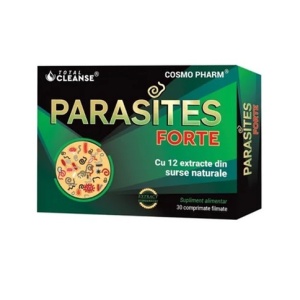 Parasites Forte, 30 comprimate, Cosmopharm