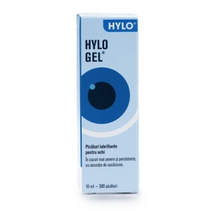 Picaturi lubrifiante pentru ochi Hylo-Gel, 10 ml, Ursapharm
