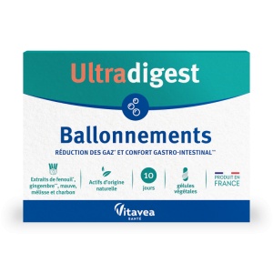 Probiotic pentru disconfortul gastrointestinal Ballonnements Ultradigest, 30 capsule, Vitavea