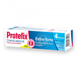 Protefix crema adeziva Extra-Forte, 47 g, Queisser Pharma