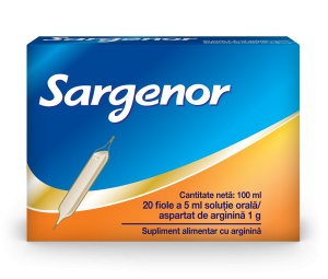 Sargenor, 20 fiole, Meda Pharma