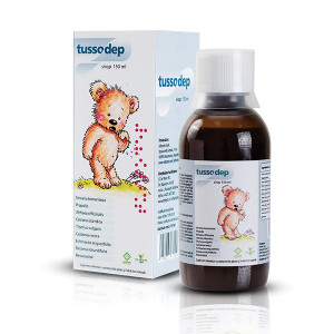 Sirop de tuse pentru copii Tussodep, 150 ml, Dr. Phyto