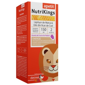 Sirop NutriKings Apetit, 150 ml, Dietmed