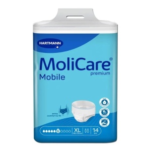 Slip tip scutec pentru incontinenta Mobile XL MoliCare (915834), 14 bucati, Hartmann