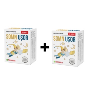 Somn Usor, 30 capsule + 30 capsule, Parapharm