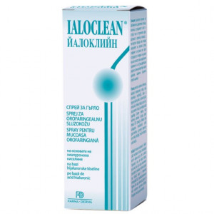 Spray pentrumucoasa orofaringiana Ialoclean, 30 ml, Farma-Derma