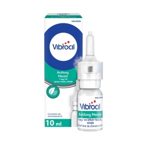 Vibrocil Actilong Mentol 1 mg/ml spray nazal solutie, 10ml, Haleon