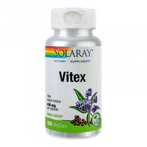 Vitex Solaray, 400 mg, 100 capsule, Secom