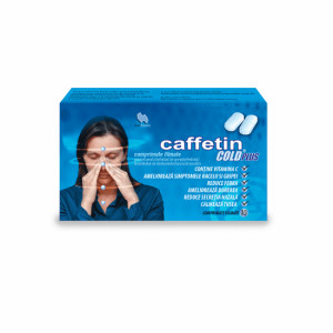 Caffetin Cold Plus x 10 comprimate filmate, Alkaloid