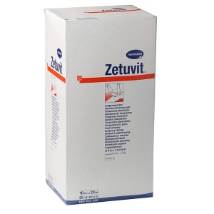 Comprese absorbante Zetuvit, 10x20 cm, 25 bucati, Hartmann