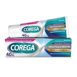 Crema adeziva pentru proteza Neutro, 40g, Corega