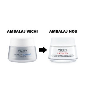 Crema de fata antirid pentru ten normal si mixt Liftactiv H.A, 50 ml, Vichy