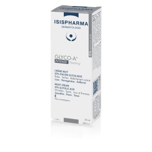 Crema de noapte cu acid glicolic 25% Glyco-A Intense Peeling, 30 ml, Isis
