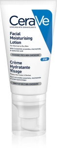 Crema hidratanta de fata pentru ten normal si uscat, 52 ml, CeraVe