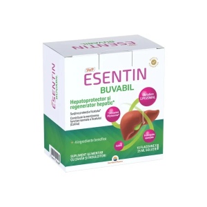 Esentin Buvabil, 15 flacoane x 25 ml, Sun Wave Pharma