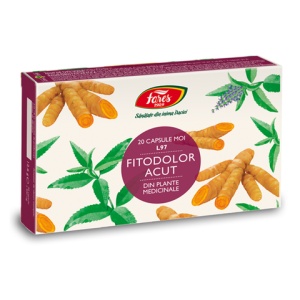Fitodolor acut L97, 20 capsule moi, Fares