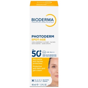 Gel-crema cu efect antioxidant impotriva petelor brune Photoderm Spot-Age, SPF 50+, 40 ml, Bioderma