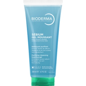 Gel spumant purifiant Sebium, 200 ml, Bioderma