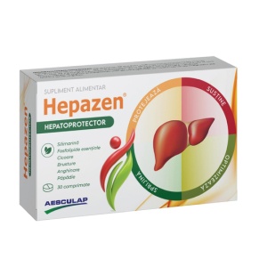Hepazen, 30 comprimate, Aesculap