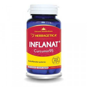 Inflanat Curcumin 95, 60 capsule, Herbagetica