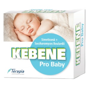 Kebene Pro Baby simeticona picaturi orale 20 ml + Saccharomyces Boulardii 2g, Terapia Sa
