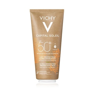 Lapte pentru protectie solara SPF 50+ pentru fata si corp conceput sustenabil Capital Soleil, 200ml, Vichy