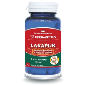 Laxapur, 60 capsule, Herbagetica