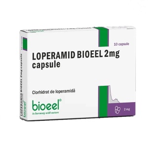 Loperamid, 2 mg, 10 capsule, Bioeel