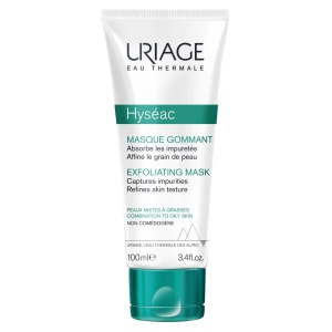 Masca gomanta pentru piele grasa Hyseac, 100 ml, Uriage
