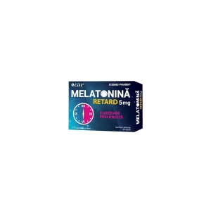 Melatonina Retard, 5 mg, 30 comprimate, Cosmo Pharm