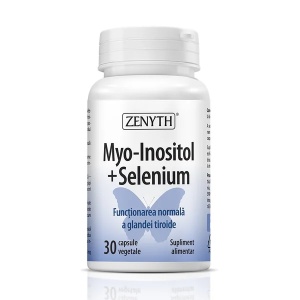 Myo-Inositol + Selenium, 30 capsule vegetale, Zenyth